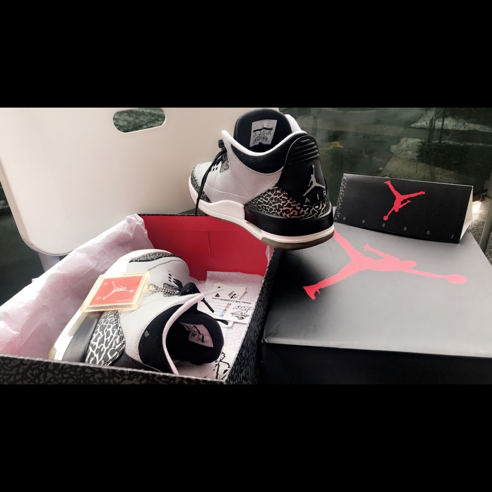Jordan 3 GREY WOLF!!!